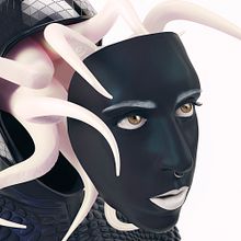 Gaga "Black". Un progetto di 3D, Direzione artistica e Design di Jorge Gago López - 02.10.2016