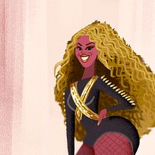 Queen B. Un projet de Conception de personnages et Illustration traditionnelle de Lorena Loguén - 02.10.2016