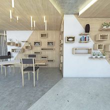 Co-studio_PFG. Un progetto di Interior design di gloria serrano garcia - 30.06.2016