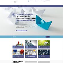 Consultoría de Normátivas Iso. Un proyecto de Diseño Web de Álvaro Alcibi Baquero - 03.10.2016