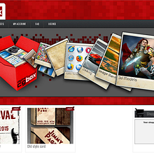 digitalcgbox página web desarrollada en drupal. Web Development, Graphic Design, and Web Design project by Ruben Martínez - 10.04.2016