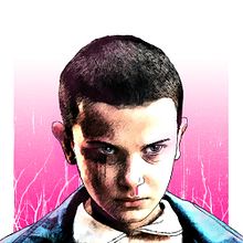 Stranger Things :: Eleven : I´m the Monster. Een project van Traditionele illustratie van Oscar Giménez - 04.10.2016