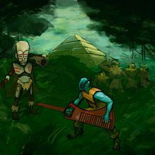 Ubuq. Animation, Comic, Art Direction, Game Design, Character Design, and Traditional illustration project by Alfonso Miguel Sánchez Vicente - 08.28.2016