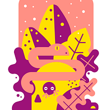 In the Jungle. Traditional illustration project by Salmorejo studio - 10.04.2016