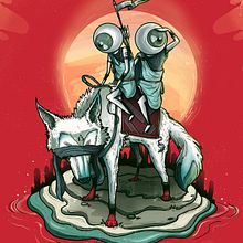 LOS OJOS QUE TODO LO VEN  //// digital illustration // C. Guacala . Un progetto di Character design e Illustrazione tradizionale di Guacala Studio - 05.10.2016