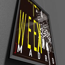 DISEÑO DE CARTEL PARA LA FASHION WEEK MADRID 2013 . Un proyecto de Collage, Diseño, Diseño editorial y Diseño gráfico de Marina Alonso San Miguel - 05.10.2016