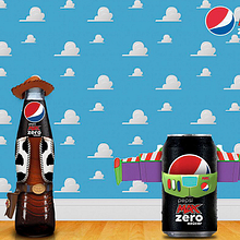 Toy Story for Pepsi España. Design project by Mackerita - 10.06.2016