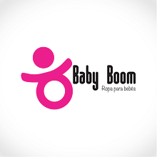 Logo Baby Boom. Design, Design de produtos, Design gráfico, Gestão de design, Naming, e Tipografia projeto de Marc Cormand Fernandez - 06.10.2016