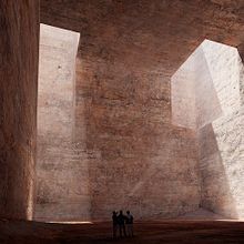 Tindaya. Un progetto di 3D, Architettura, Design, Scultura, Fotografia e Postproduzione fotografica di Phrame - 02.03.2016