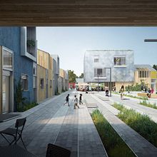 Residencia de estudiantes en Tarragona. Un proyecto de 3D, Arquitectura, Arquitectura interior, Fotografía y Post-producción fotográfica		 de Phrame - 31.10.2015