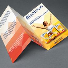 Proyecto Bisolvon Tríptico - Máster Diseño Gráfico. Un proyecto de Diseño gráfico de Laura Fernández - 06.10.2016
