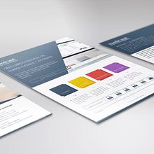 Diseño folletos y newsletter. Un proyecto de Diseño de Veronica Moreno Cobos - 07.10.2015