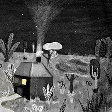 Llegando a su casa. . Un projet de Design , Design graphique et Illustration traditionnelle de María Ortiz Iglesias - 07.10.2016