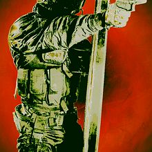Policía SWAT - ilustración. Un projet de Design , Design graphique , et Photographie de Marlon Brito - 09.10.2016