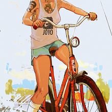 Biciclet. Un proyecto de Ilustración tradicional de Andrés Egea Aparicio - 09.10.2016