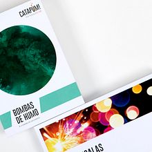Catapúm! the fireworks lab Ein Projekt aus dem Bereich Br, ing und Identität, Kunstleitung, Design, Grafikdesign, Naming, Verpackung und Motion Graphics von Botánico - 02.03.2016