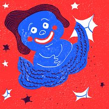 Cloudy: ilustración a partir de una canción. El tema elegido fue "Murderers" de John Frusciante. Een project van Traditionele illustratie van Gabriela Gonzalez Burgos - 31.03.2017