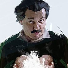HIOEPUTA / PabloEscobar. Film, Video, TV, Comic, and Traditional illustration project by Ismael Alabado - 10.09.2016