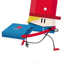 Dominos Runner. Animation, IT, and Game Design project by Alex Ramos - 11.09.2015