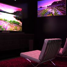 Stand LG Oled TV. Un proyecto de 3D de Juan Carlos Canchola Espinos - 10.10.2016