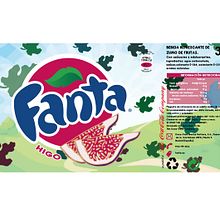 Trabajo de clase, creación de imagen para nuevo sabor de Fanta. Un proyecto de Diseño gráfico de pilar vera marañón - 10.09.2016