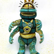 Toy "4 Arms BAKURA with Parasite”  /// GUACALA. Un progetto di Character design di Guacala Studio - 12.10.2016
