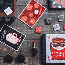 Diseño de papelería y regalos indie. Product Design project by Pupa Pupapop - 10.12.2016