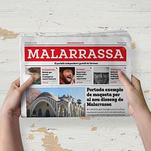 Malarrassa Diseño Editorial Ein Projekt aus dem Bereich Br, ing und Identität, Verlagsdesign und Grafikdesign von Luis Miguel Galache - 12.10.2016