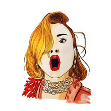 Ilustración spot Miranda Makaroff. Un projet de Illustration traditionnelle de Laila Qurie - 12.10.2016