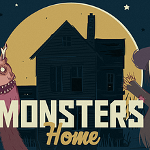Una Casa de los monstruos. Projekt z dziedziny Trad, c i jna ilustracja użytkownika Rosa Mella - 09.10.2016