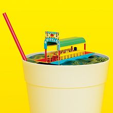 Xochimilco - Chinampa. 3D, Design, and Motion Graphics project by Jorge Fernández Linares - 10.13.2016