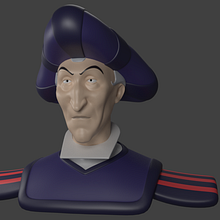Mi Proyecto del curso: Modelado de personajes en 3D. Un progetto di 3D di david_eirey - 14.10.2016