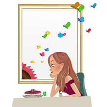 Ilustración femenina. Traditional illustration project by Raquel Pariente - 12.31.2015