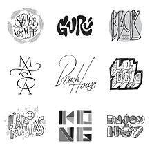 Hecho a Mano (lettering, monogramas y logos). Un proyecto de Br, ing e Identidad, Caligrafía y Tipografía de Quique Ollervides - 16.10.2014