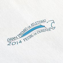 Gran Premio de Atletismo Festas de Ourense. Un proyecto de Br, ing e Identidad y Diseño gráfico de bizarrografico - 16.10.2016