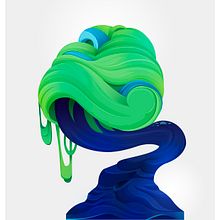 Candy Tree (Series). Design, Graphic Design, Traditional illustration, and Advertising project by Maikel Martínez Pupo - 10.16.2016