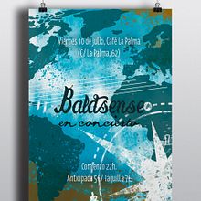Carteles Baldsense. Design, and Graphic Design project by Elena Gómez - 10.17.2016