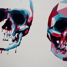 Colorskull. Un proyecto de Diseño gráfico e Ilustración tradicional de Sergio Ariño - 18.10.2016