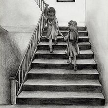 Ilustrando ficciones: Lila & Lenù. Traditional illustration project by Verónica G. Lagos - 10.13.2016