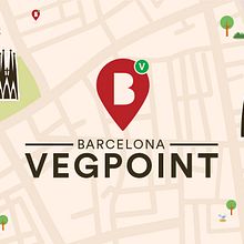 BCN VegFriendly - BCN VegPoint . Un projet de Direction artistique, Design graphique, Webdesign , et Publicité de DOSCORONAS - 29.02.2016