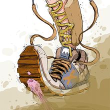 Hot ZAPADOG. Un proyecto de Bellas Artes, Cómic, Diseño, Diseño de personajes, Ilustración tradicional y Pintura de Dhani Barragán - 19.10.2016