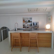 MN Fornells, Menorca Colaboration with Habitan Arquitectos. Un proyecto de 3D, Arquitectura interior, Diseño de iluminación, Diseño de interiores, Diseño de producto y Gestión del diseño de Alexandra Leira - 19.10.2016