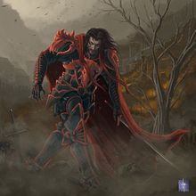 Digital Painting, Blood wlaking. 2014. Un projet de Conception de personnages, Illustration traditionnelle , et Peinture de Jesús Romero García - 21.10.2016