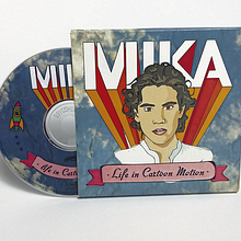 MIKA, cd ilustrado. Un proyecto de Diseño editorial, Diseño gráfico, Ilustración tradicional y Packaging de Rocío Giunta - 19.06.2013