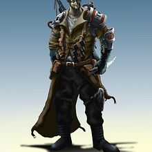 Concept art, Protagonista videojuego. 2016. Un projet de Conception de personnages, Illustration traditionnelle , et Peinture de Jesús Romero García - 21.03.2016