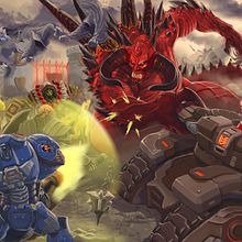 Heroes of the storm, ilustración. 2016. Un projet de Beaux Arts, Conception de personnages, Illustration traditionnelle , et Peinture de Jesús Romero García - 05.01.2016