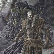 Tribal war, Ilustracion. 2014. Un projet de Beaux Arts, Conception de personnages, Illustration traditionnelle , et Peinture de Jesús Romero García - 15.08.2014