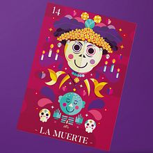 Lotería mexicana. Projekt z dziedziny  Manager art, st, czn, Projektowanie postaci, Projektowanie graficzne, Trad, c i jna ilustracja użytkownika Erik Gonzalez - 24.10.2016