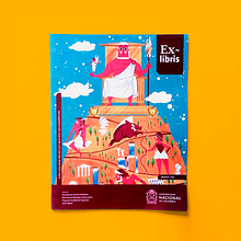 REVISTA EX~LIBRIS Nº 149. Un proyecto de Diseño de personajes, Diseño editorial e Ilustración tradicional de Jhonny Núñez - 25.10.2016