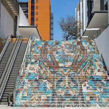 Mural Kauyumari. Un proyecto de Arquitectura, Arte urbano e Ilustración tradicional de Galamot Shaku - 19.09.2016